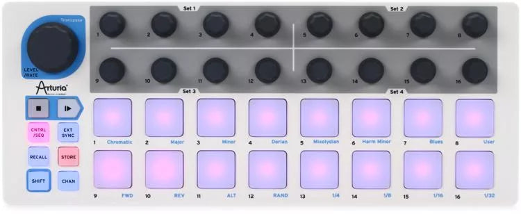 Arturia BeatStep Pad Controller and CV/Gate Sequencer