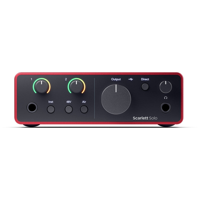 Focusrite Scarlett Solo 4th Gen USB Audio Interface