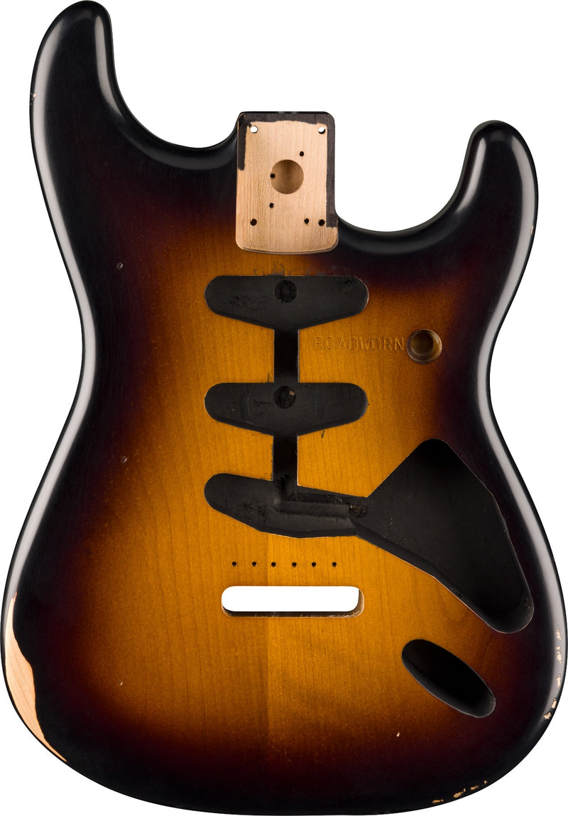 Fender Road Worn 50's Stratocaster SSS Alder Body, 2-Tone Sunburst