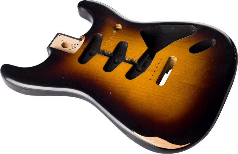 Fender Road Worn 50's Stratocaster SSS Alder Body, 2-Tone Sunburst