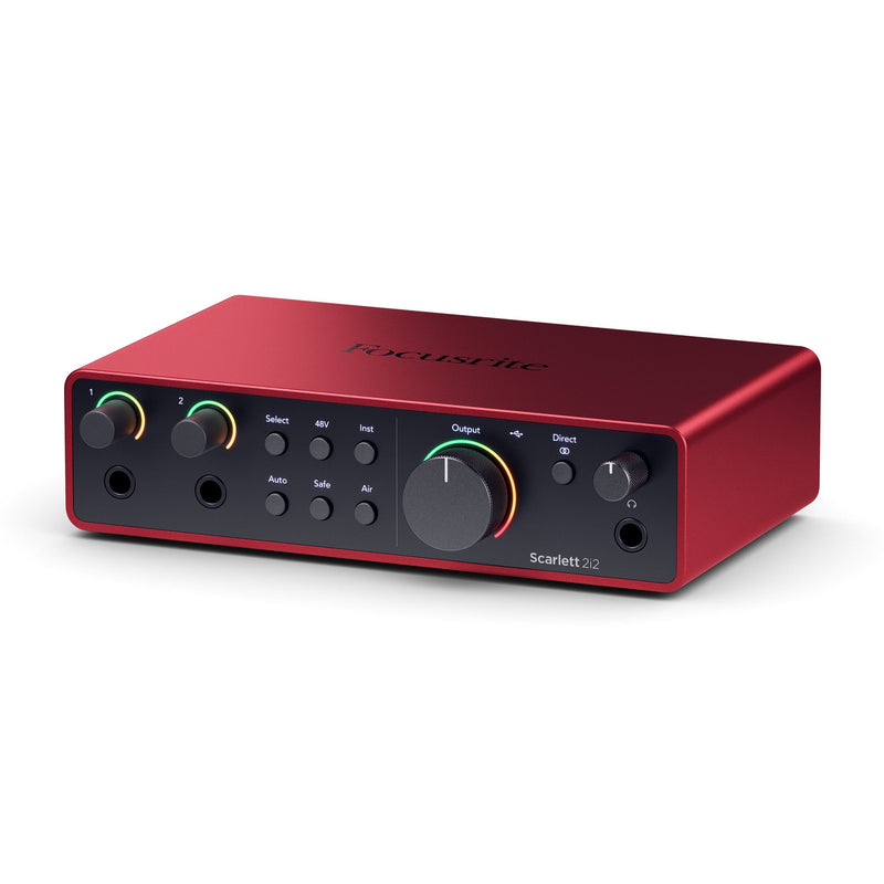 Focusrite Scarlett 2i2 4th Gen USB Audio Interface