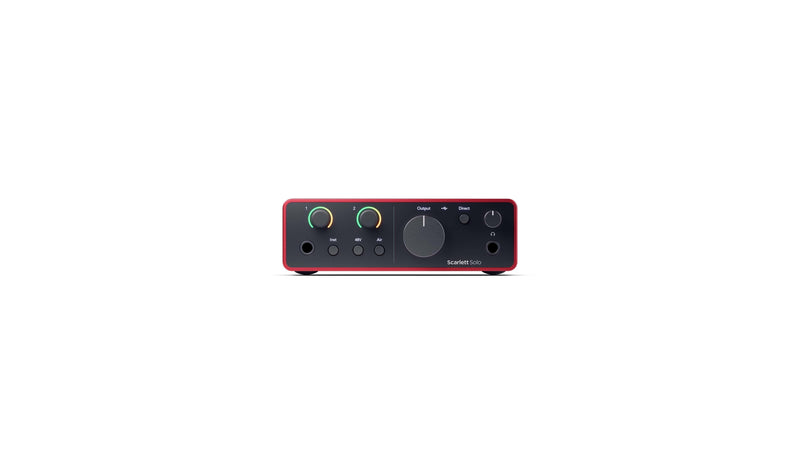 Focusrite Scarlett Solo 4th Gen Studio Bundle