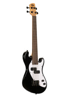 Kala Solid Body 4-String Jet Black Fretless U BASS UBASS-SB-BK-FL (Open Box)