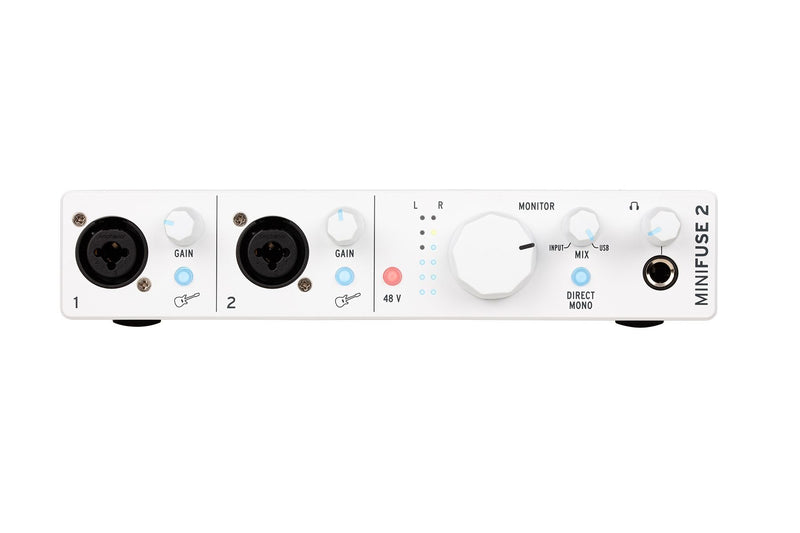 Arturia MiniFuse 2 USB-C Audio Interface - White