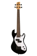 Kala Solid Body 4-String Jet Black Fretless U BASS UBASS-SB-BK-FL
