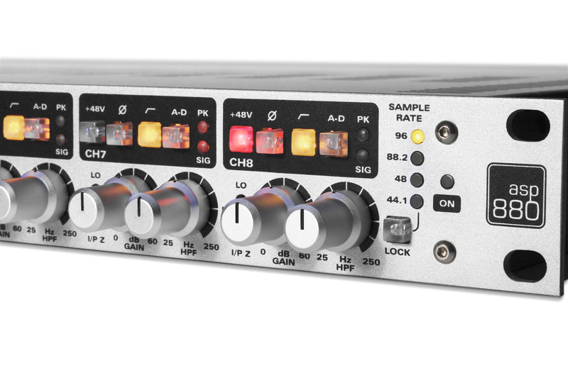 Audient ASP880 8-channel Microphone Preamp