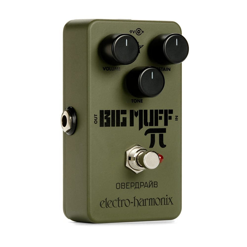 Electro Harmonix Green Russian Big Muff PI Fuzz Distortion Pedal