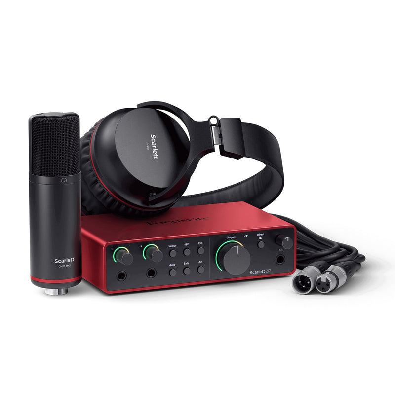 Focusrite Scarlett 2i2 4th Gen Studio Bundle