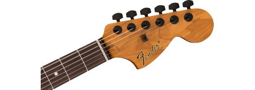 Fender Tom DeLonge Starcaster Semi-Hollowbody Electric Guitar Satin Olympic White