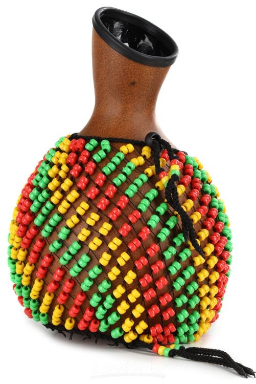 Toca T2151G Percussion Fiberglass Shekere - Multicolored