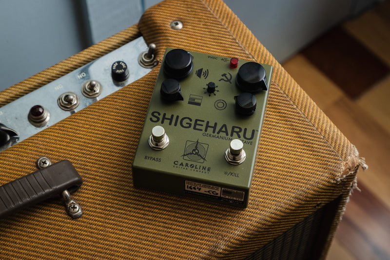 Caroline Shigeharu IC Fuzz + Octave Pedal Limited Army Green