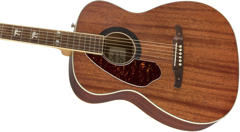 Fender Tim Armstrong Hellcat, Left-Handed Acoustic-Electric Guitar - Natural with Walnut Fingerboard
