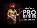 Jackson Pro Series Signature Wes Borland King V KV - Black with White Bevels