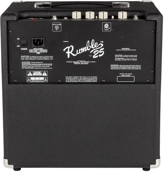 Fender Rumble 25 Bass Combo Amplifier