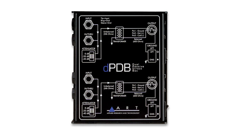 ART dPDB 2-channel Passive Direct Box