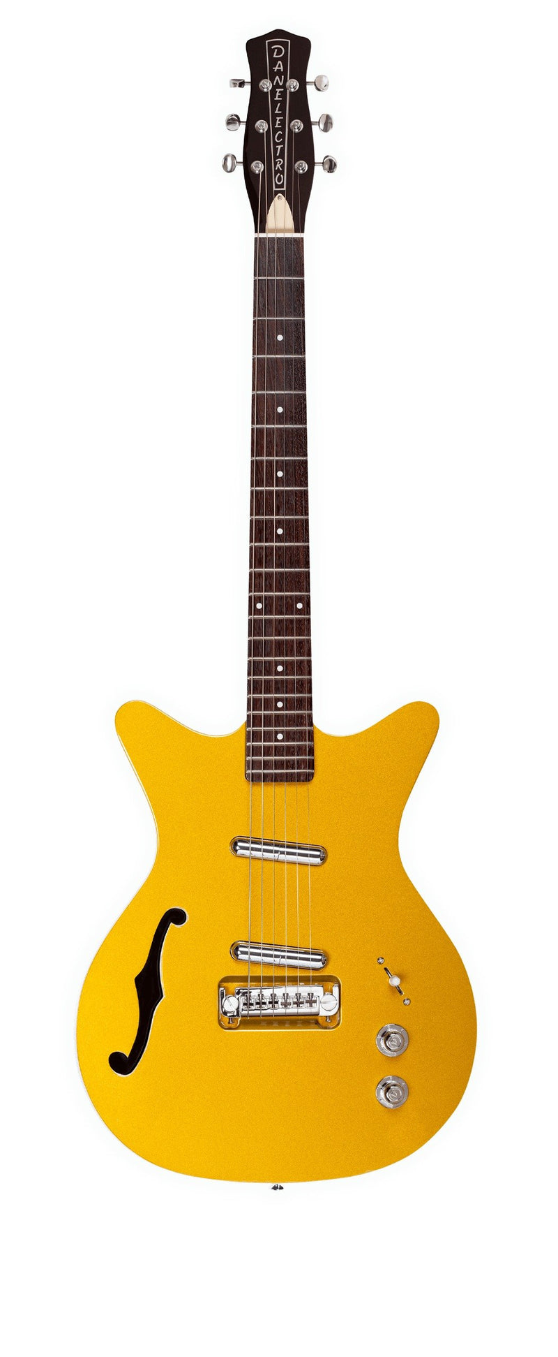 Danelectro Fifty Niner DC Semi-hollowbody Electric Guitar - Gold Top