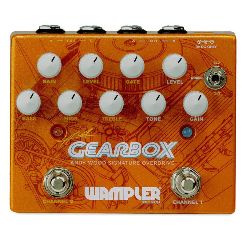 Wampler Gearbox - Andy Wood Signature Overdrive Pedal