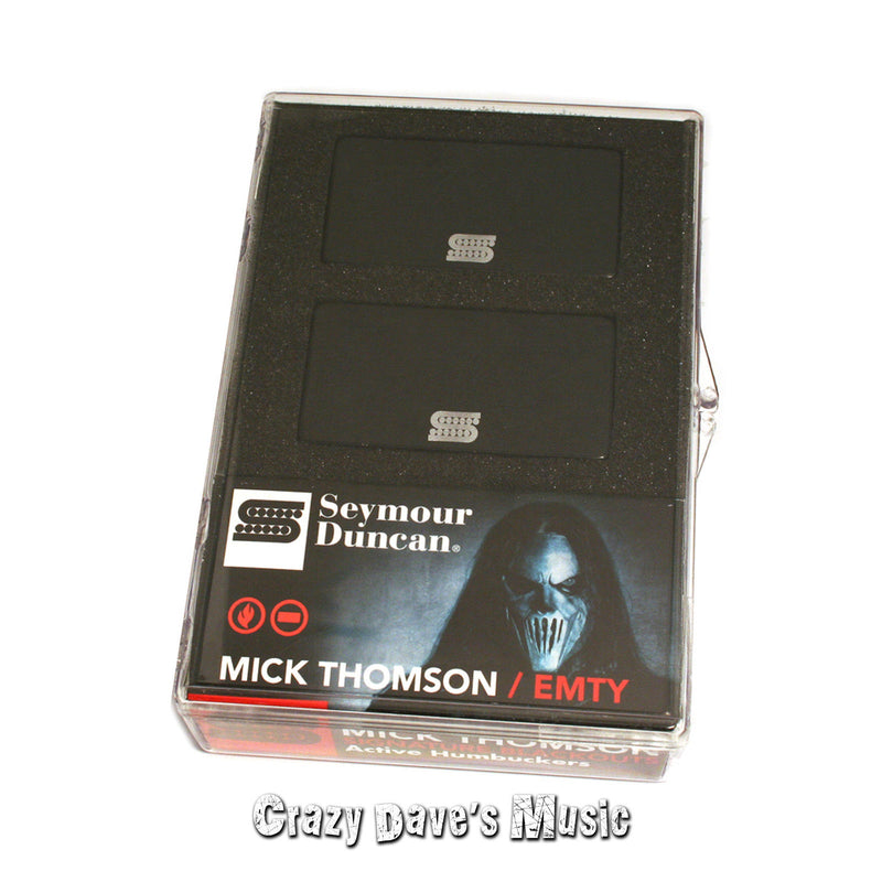 Seymour Duncan Mick Thomson Blackouts Humbucker Pickup Set Black