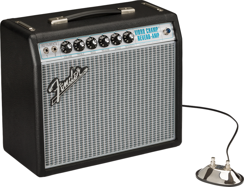Fender '68 Custom Pro Vibro Champ Reverb 5-Watt 1x10" Guitar Combo