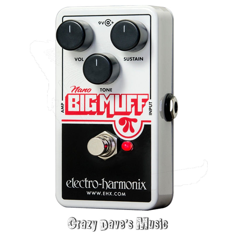 Electro-Harmonix Nano Big Muff Pi Distortion Overdrive Guitar Effects Pedal