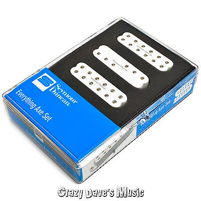 Seymour Duncan Everything Axe Guitar Pickup Set White For Strat