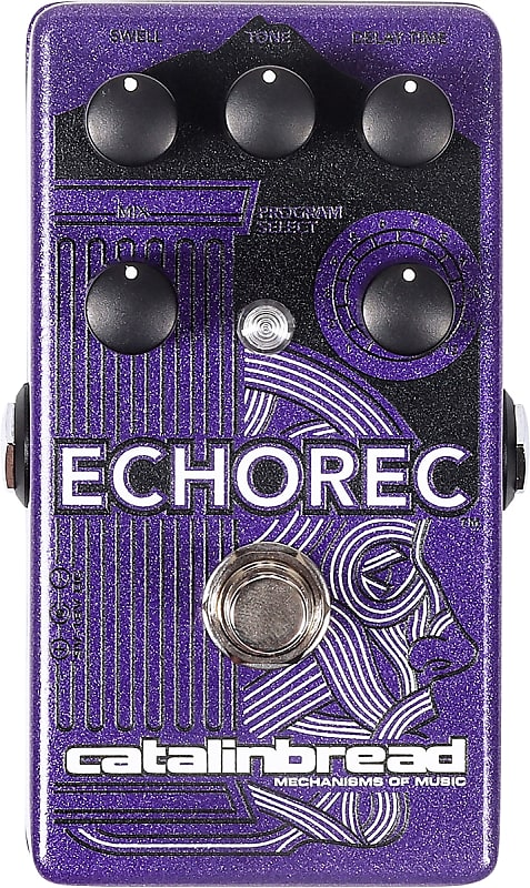 Catalinbread Echorec Tape Echo Pedal Purple Gaze