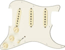 Fender Pre-Wired Strat Pickguard, Custom Shop Custom '69 SSS, Parchment 11 Hole PG