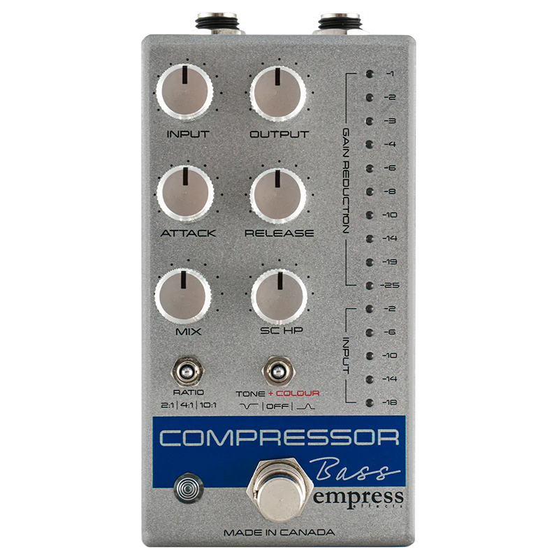 Empress Effects Bass Compressor Silver