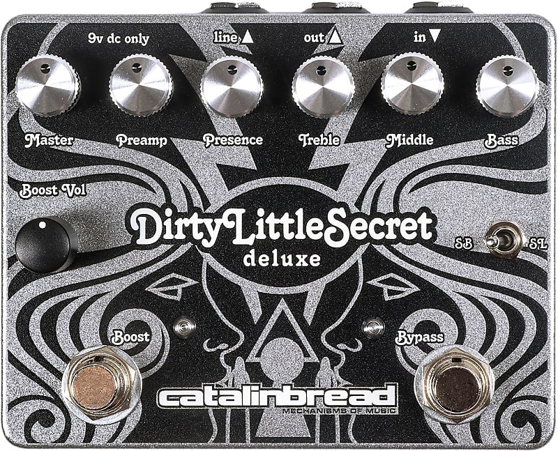 Catalinbread Dirty Little Secret Deluxe Marshall Plexi Emulation Pedal with Line Out