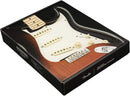 Fender Pre-Wired Strat Pickguard, Custom Shop Custom '69 SSS, Parchment 11 Hole PG