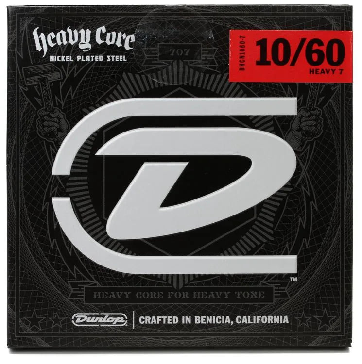 Dunlop DHCN1060 Heavy Core NPS Electric Guitar Strings (open box)