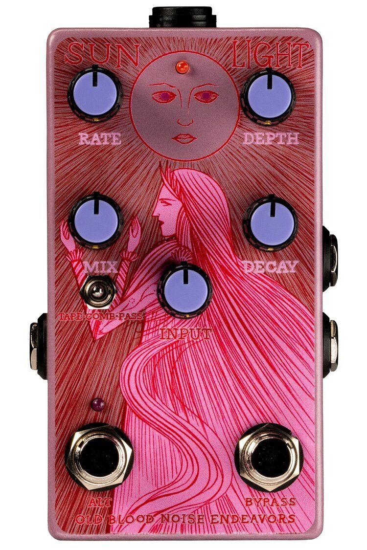 Old Blood Noise Sunlight Dynamic Reverb Pedal