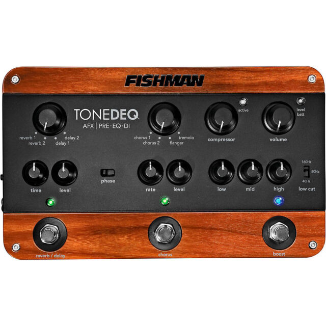 Fishman ToneDeq AFX Preamp EQ and DI with Dual Effects