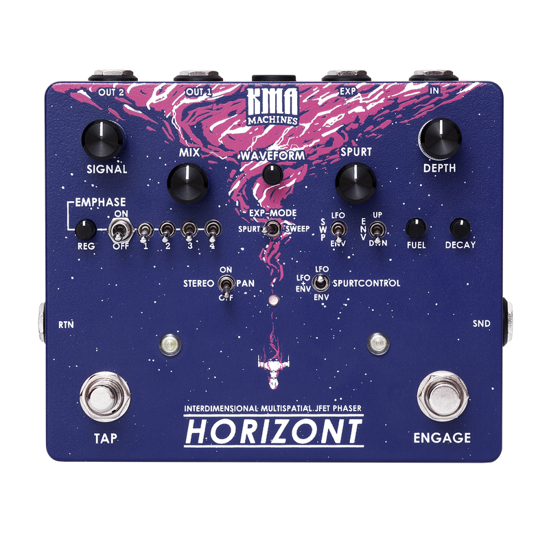 KMA Machines Horizont Interdimensional Multispatial Stereo Phaser Pedal