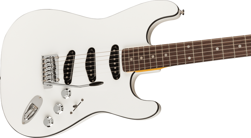 Fender Aerodyne Special Stratocaster, Rosewood Fingerboard, Bright White