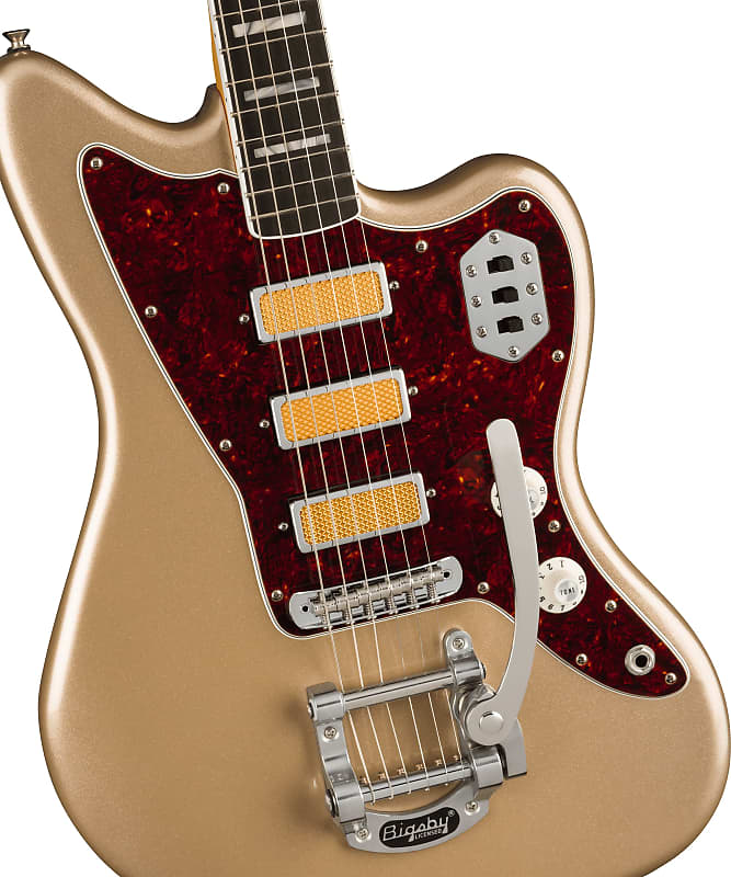 Fender Gold Foil Jazzmaster, Ebony Fingerboard, Shoreline Gold (used)