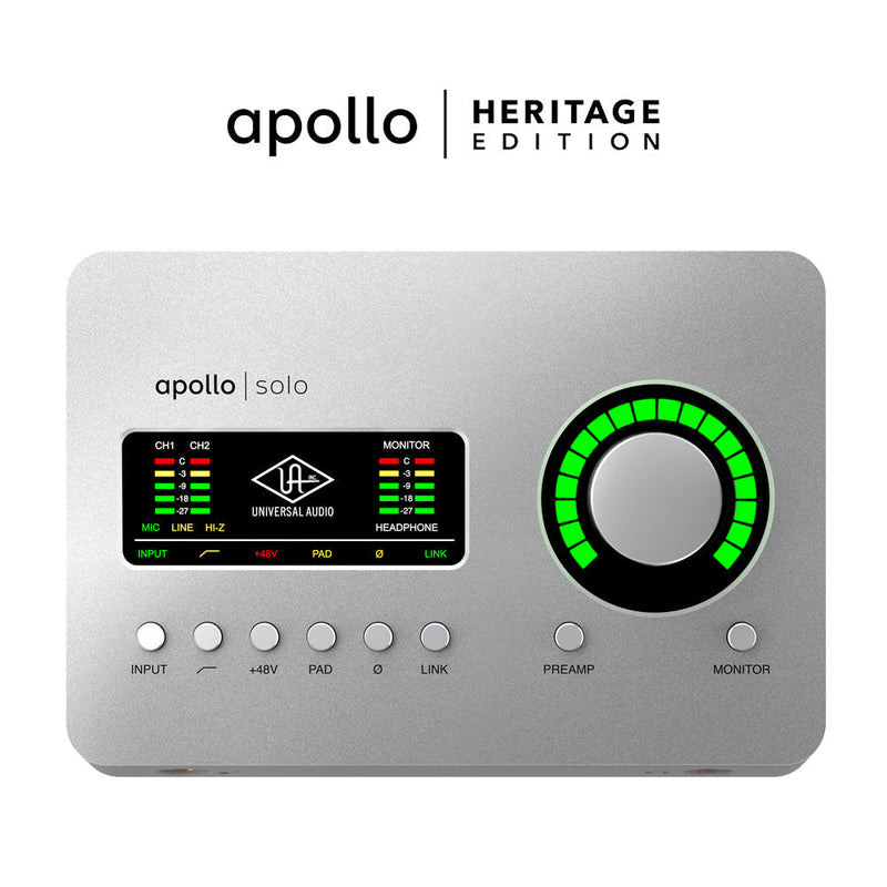 Universal Audio Apollo Solo Heritage Edition USB-C Audio Interface