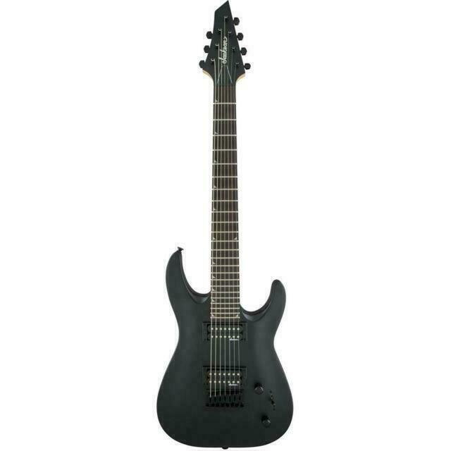 Jackson JS22-7 Dinky DKA Satin Black 7 String (Used)