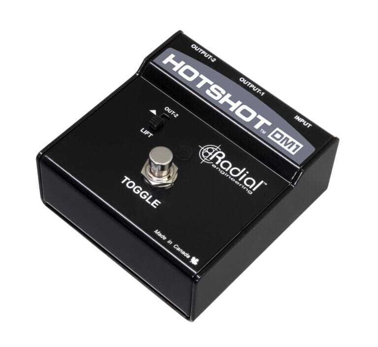 Radial HotShot DM-1 Dynamic Microphone Output Selector / Mute Switch
