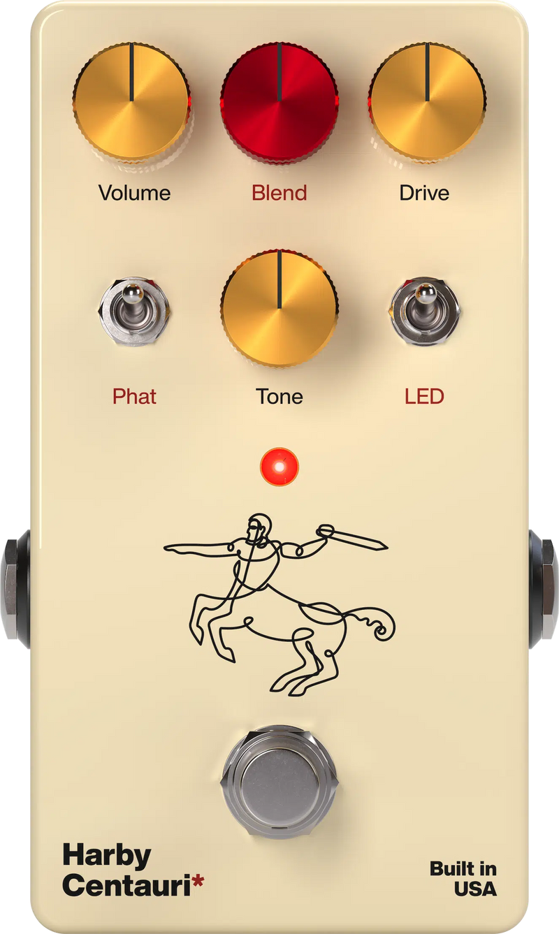Harby Centauri modified Overdrive / Boost / Buffer Pedal