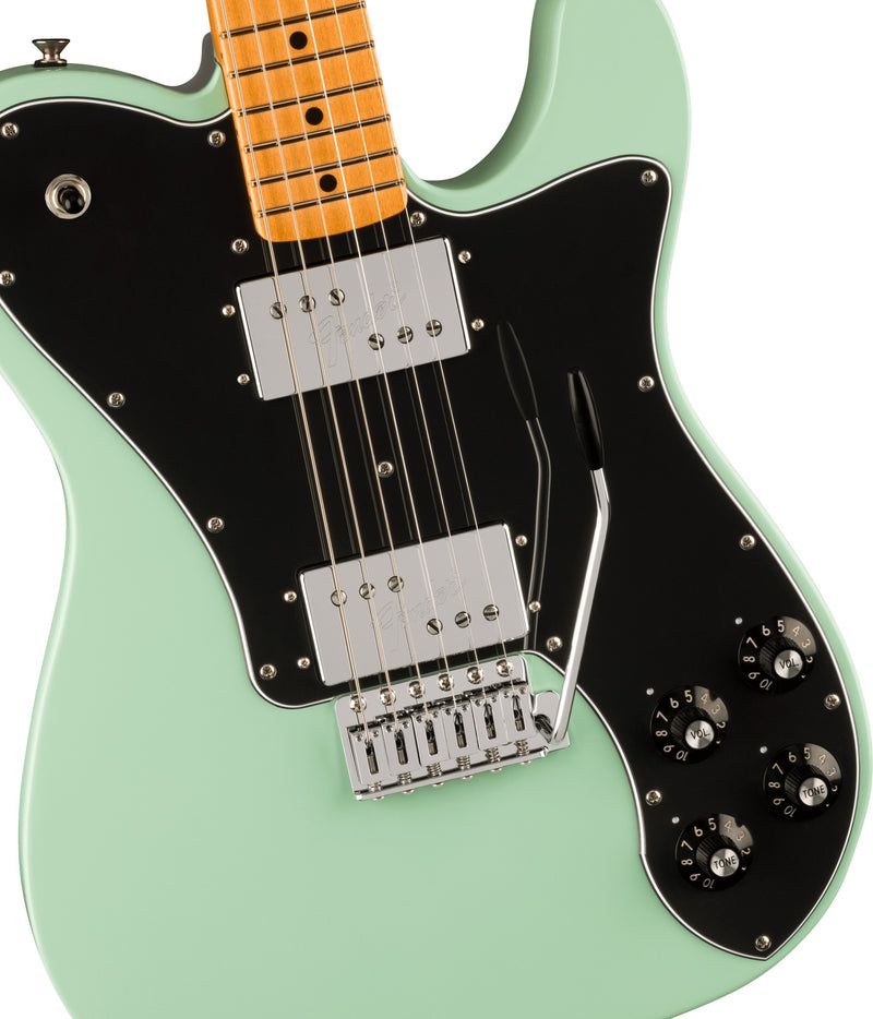 Fender Vintera II '70s Telecaster Deluxe w Tremolo Maple FB Surf Green w Gig Bag