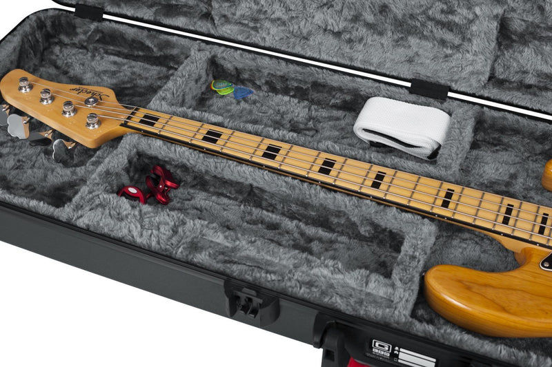 Gator TSA ATA Molded Bass Guitar Case with LED Light