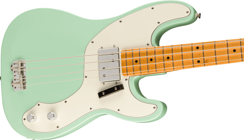 Fender Vintera II '70s Telecaster Bass Maple FB Surf Green w Deluxe Gig Bag