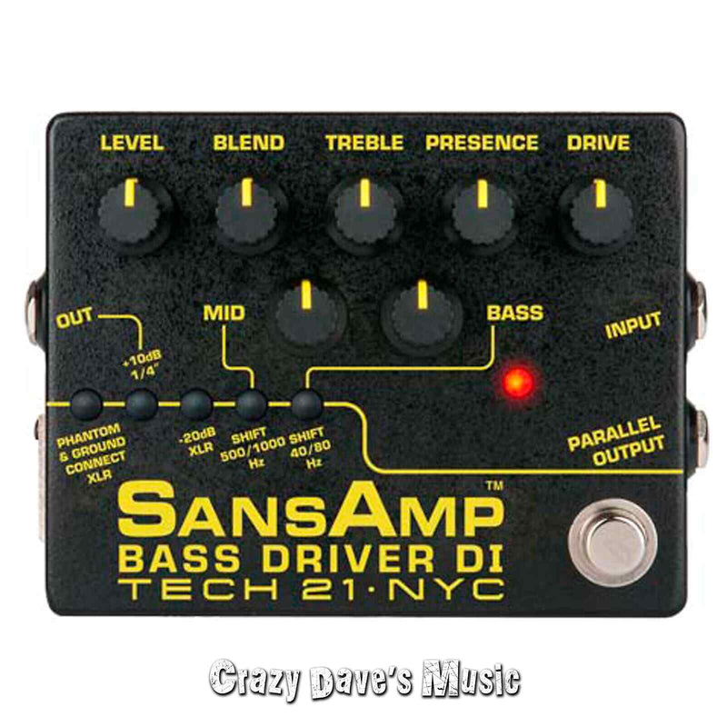 Tech 21 SansAmp Bass Driver DI v2