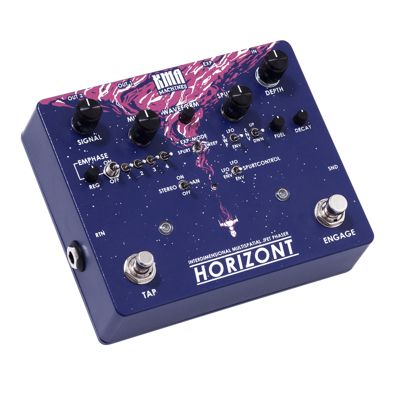 KMA Machines Horizont Interdimensional Multispatial Stereo Phaser Pedal