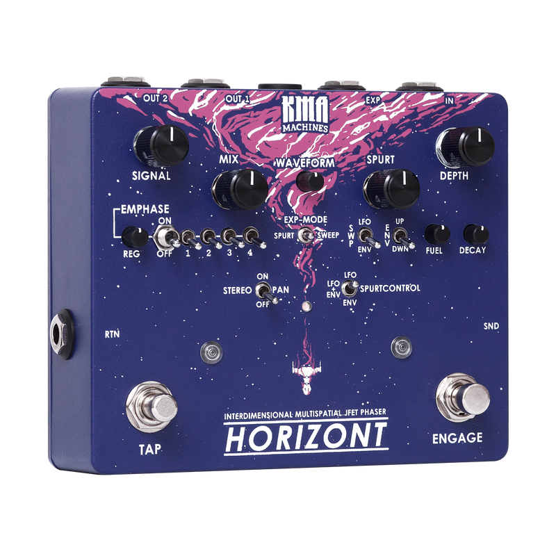 KMA Machines Horizont Interdimensional Multispatial Stereo Phaser Pedal
