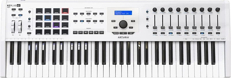 Arturia KeyLab 61 MkII 61-key Keyboard Controller - White
