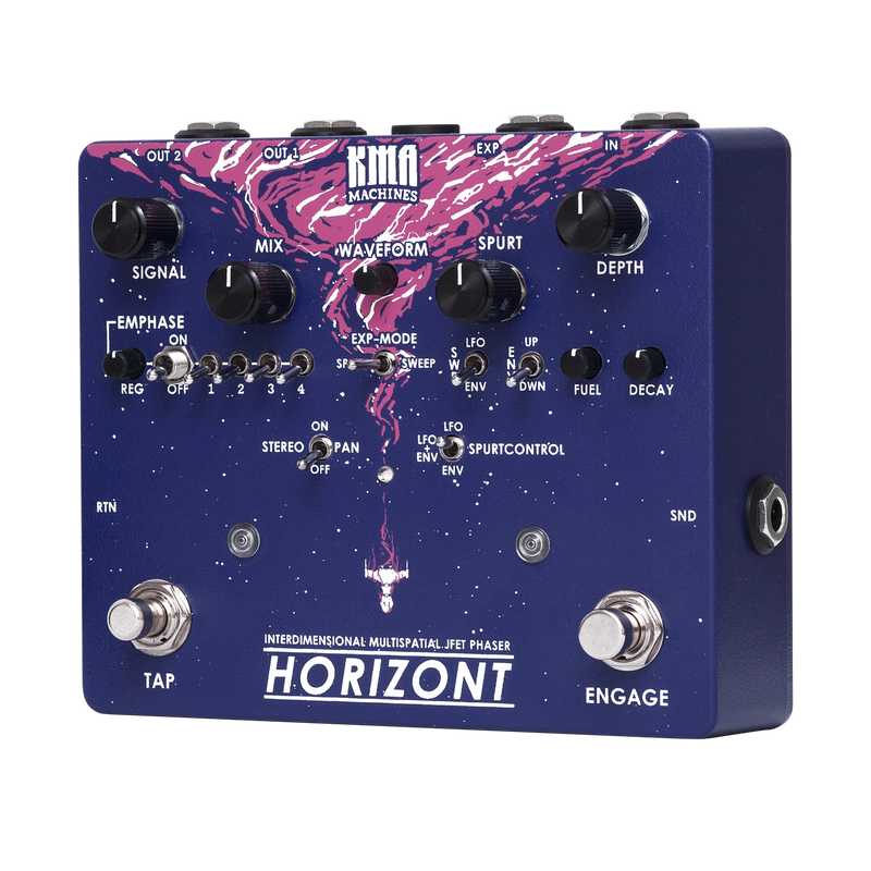 KMA Machines Horizont Interdimensional Multispatial Stereo Phaser Pedal
