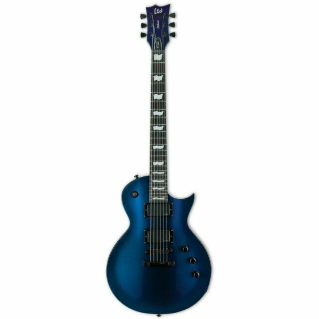 ESP LTD EC-1000 Electric Guitar Violet Andromeda Color Appear to Change on Angle