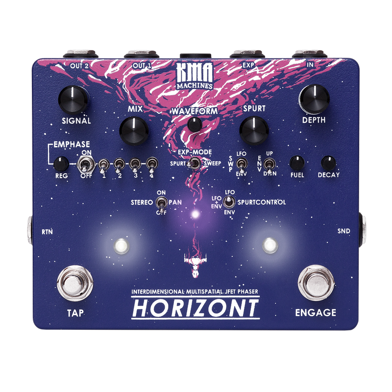 KMA Machines Horizont Interdimensional Multispatial Stereo Phaser Pedal